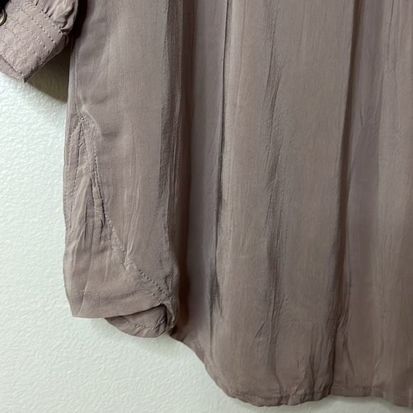 Wilfred Aritzia‎ Pleated Front Tunic in Mauve size XS - Picture 9 of 12